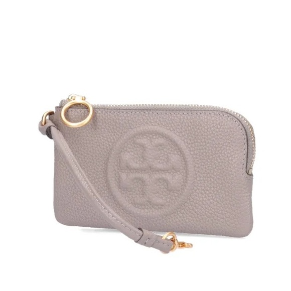 Tory Burch Perry Bombe Top-Zip Card Case - Picture 2 of 4